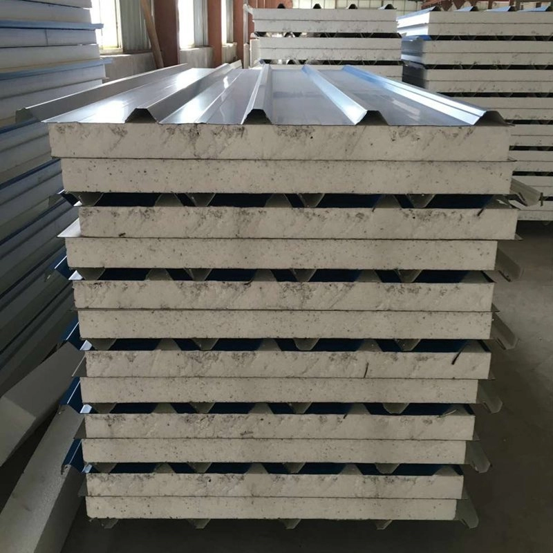 Foam Insulated/Insulation Sandwich Panel for Room Steel Structure Wall and Roofing
