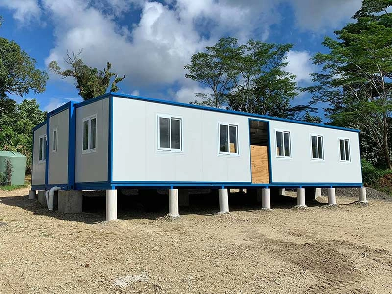 Easy assemble expandable mobile home foldable container house