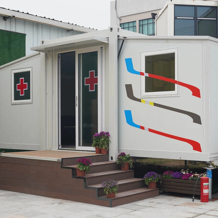 prefabricated medical hospital expandable container house
