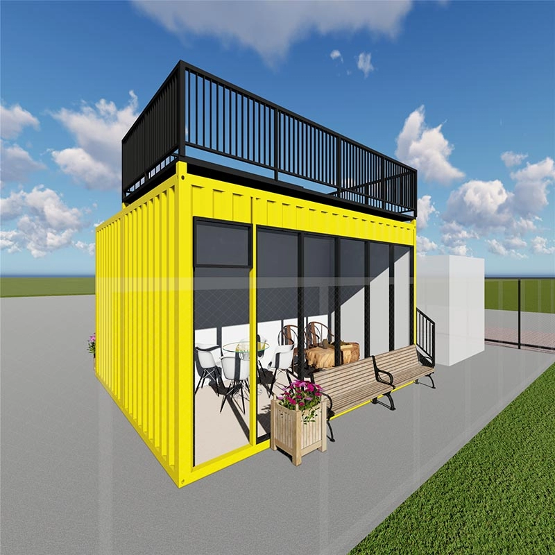 Prefab Container shop for commercial street mall