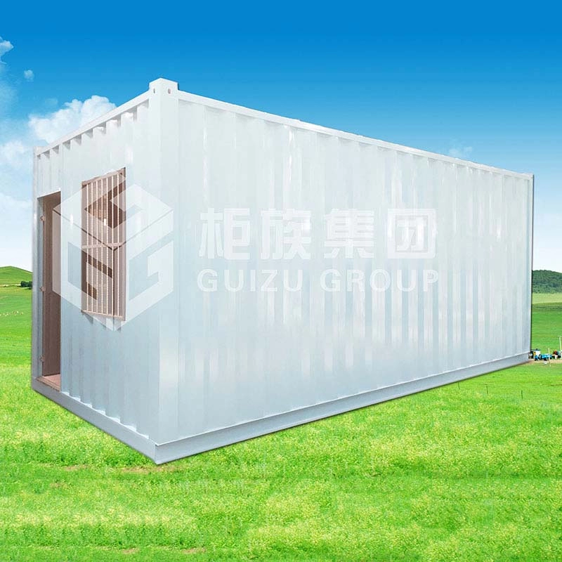 On-site installed office container