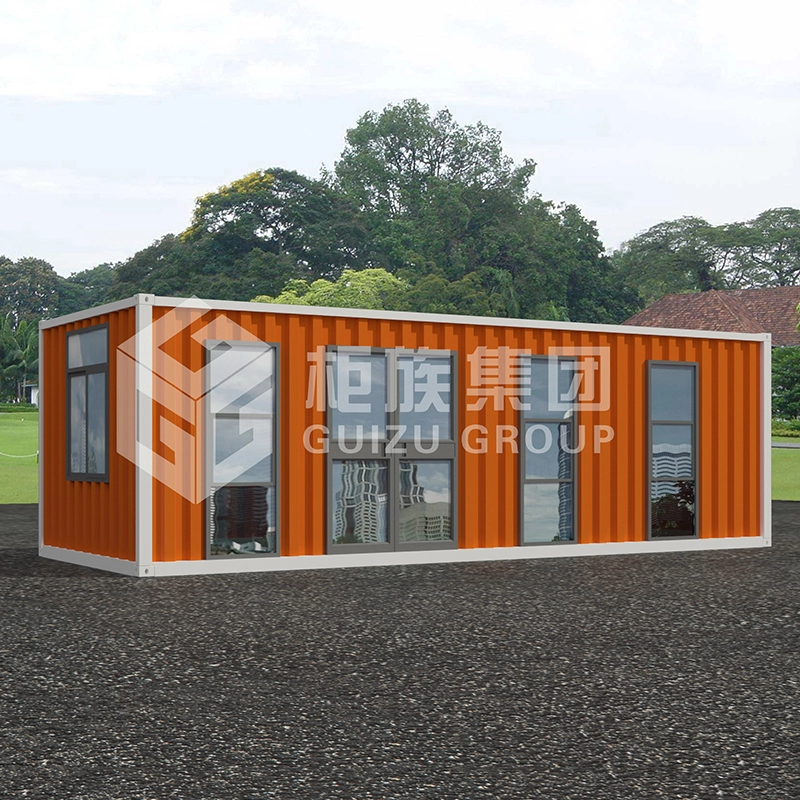Tiny Quick Assembly Prefabricated 20ft 40ft Mobile Office For Commercial Space