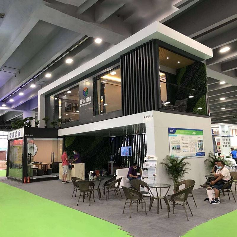 Duplex modular container office manufacturer for Exhibition