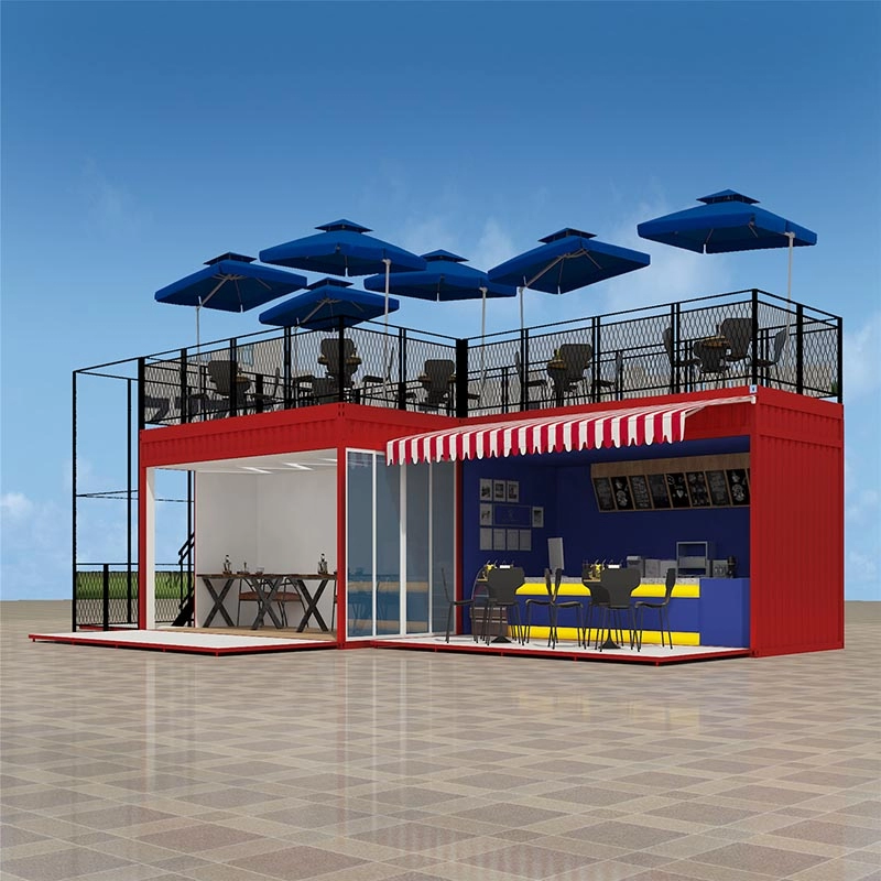 20ft Container shop for beverage snack and retail business