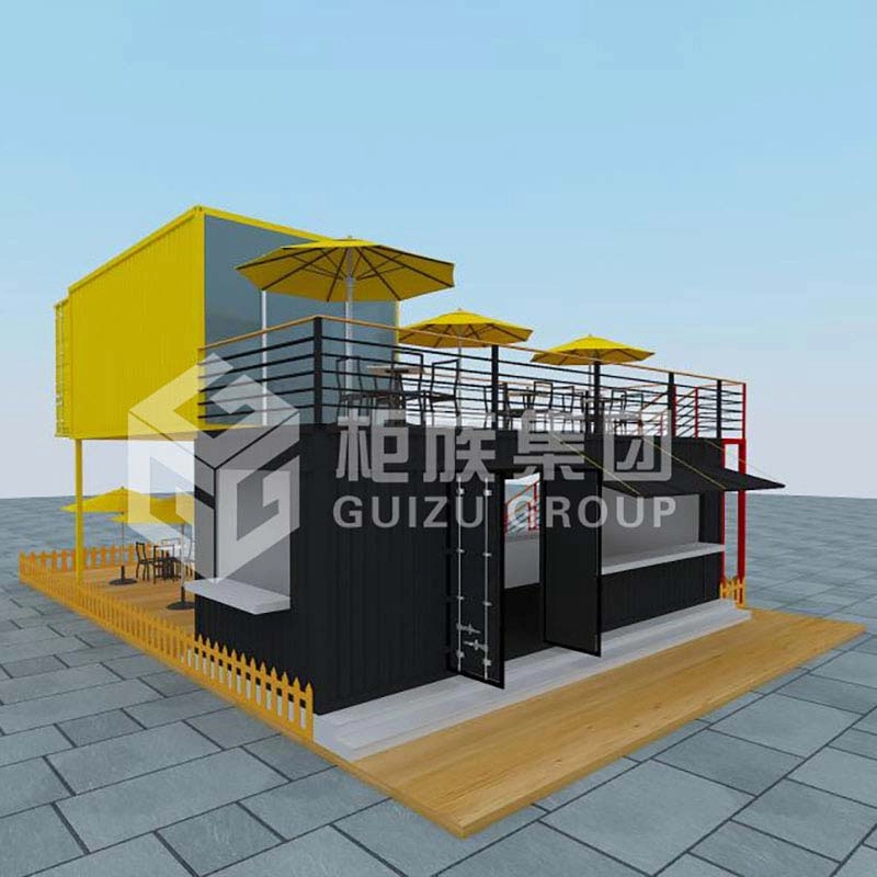 Customized Two-storey Modular Shipping Container Restaurant