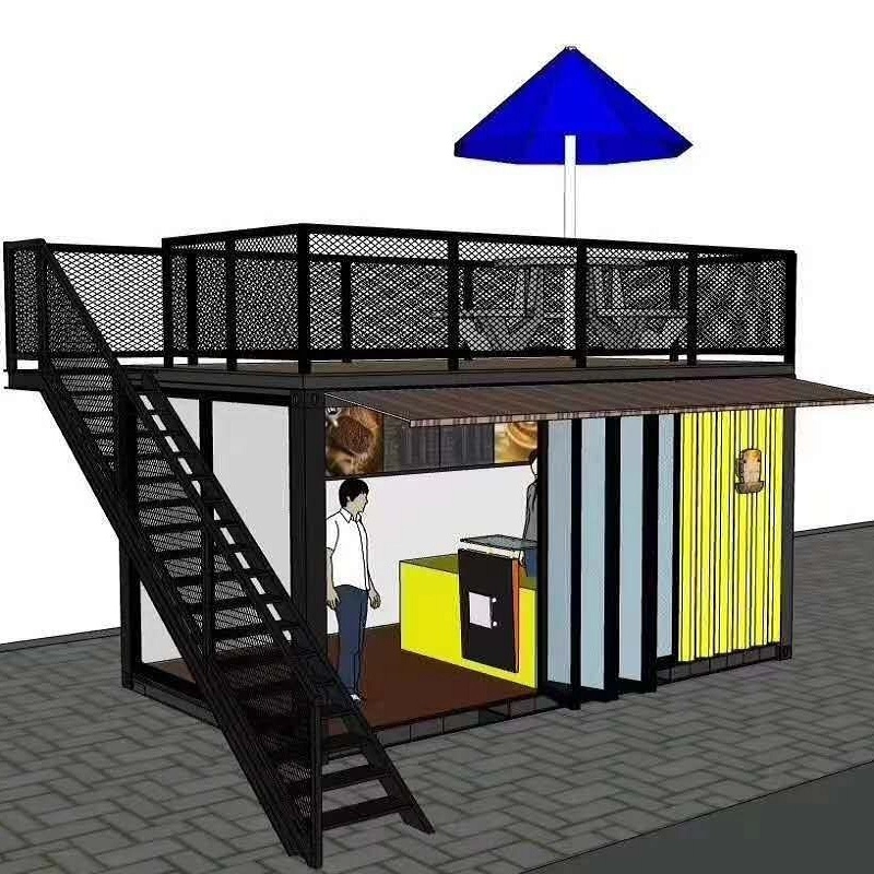 Prefabricated Container Store Manufacturer With Custom Service