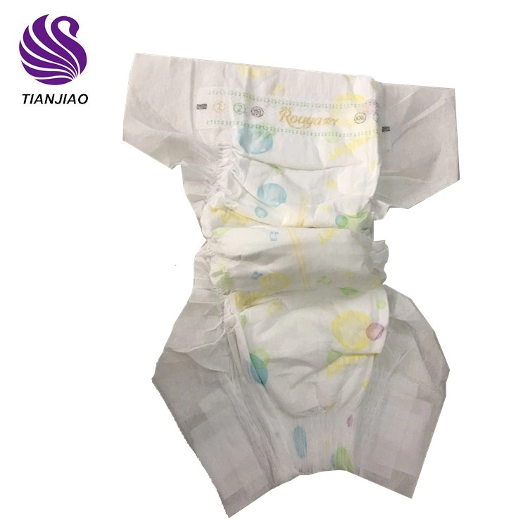 Disposable baby diaper with elastic waistband OEM order
