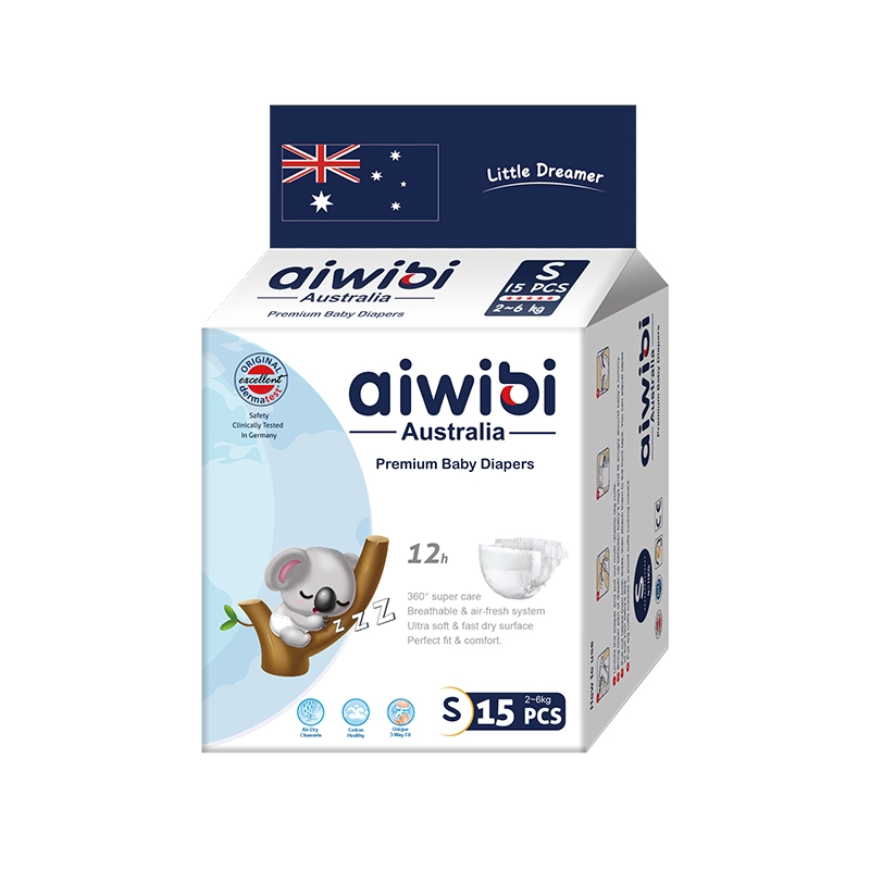 Disposable Super Soft Breathable Baby Diapers With Premium Absorption Capacity