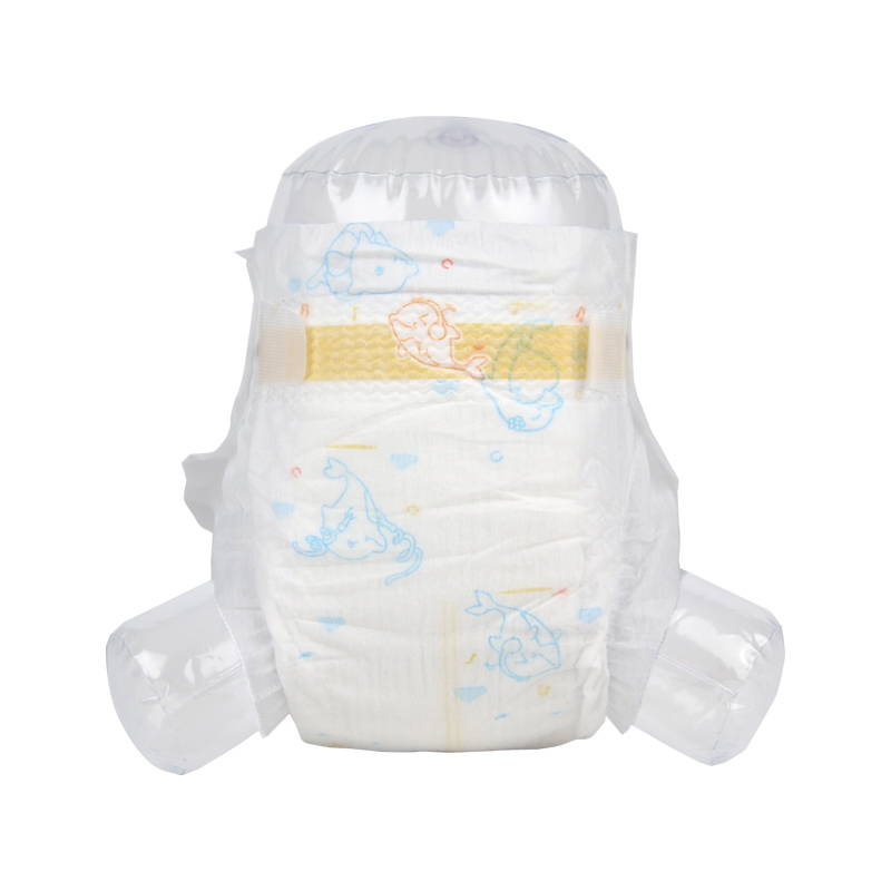 Breathable high absorption baby diapers