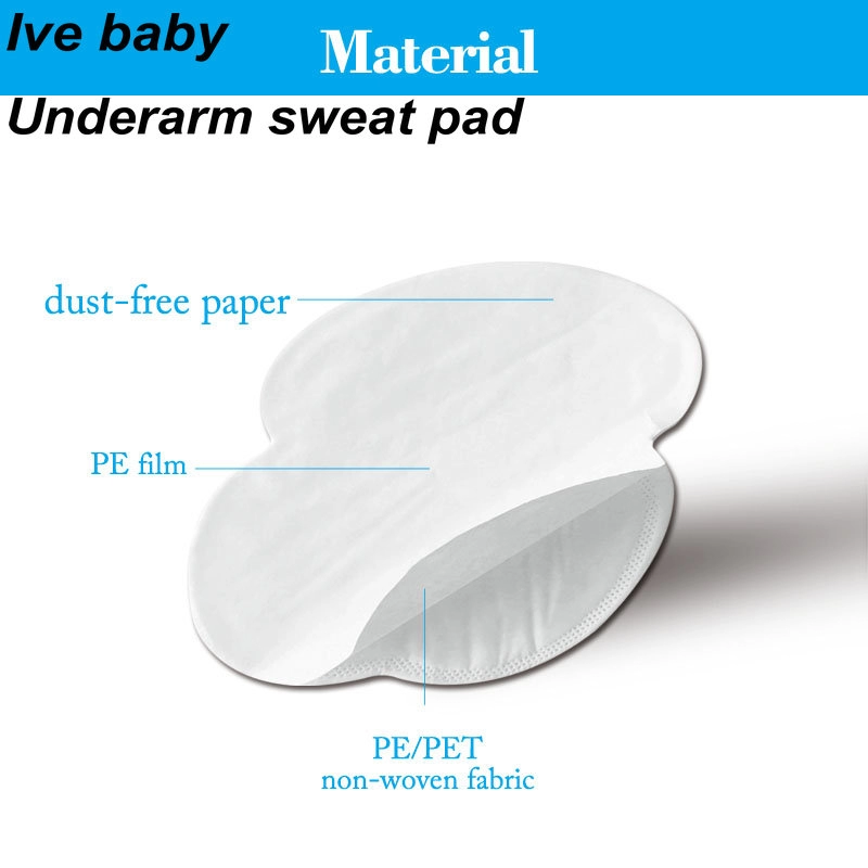 underarm Sweat pad collar Deodorization pad 20pcs in one bag
