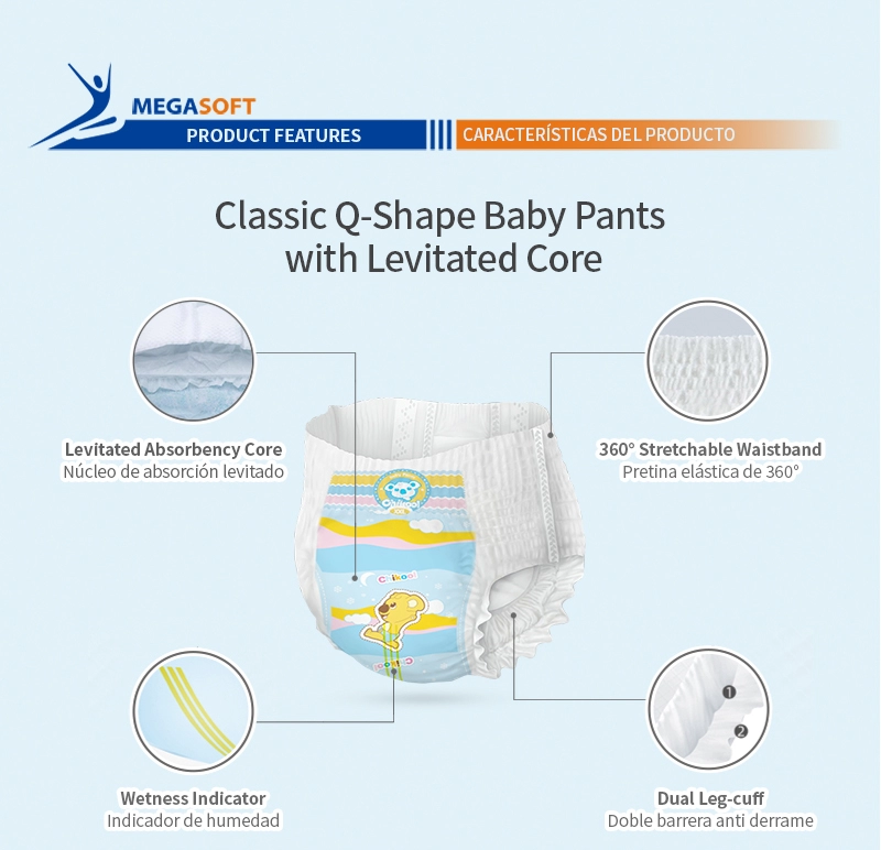 Classic Q-Shape Pants with Levitated Core