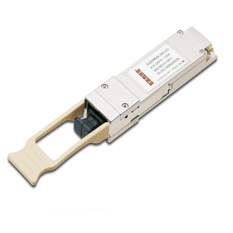 100GBASE-PSM4 QSFP28 1310nm 500m DOM MTP/MPO SMF Optical Transceiver