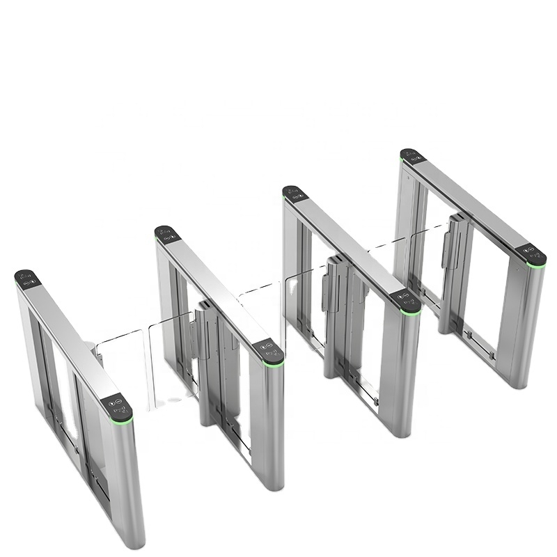Full stainless steel swing speed turnstile gate 