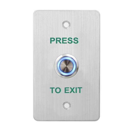 Stainless Steel Access Control Exit Button with LED