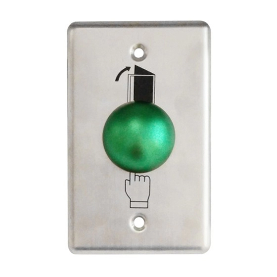 New Mushroom Shaped Stainless Steel Outlet Button