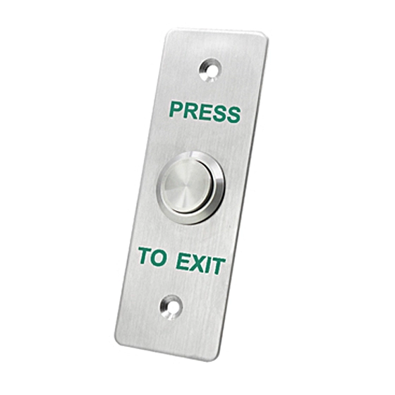Stainless Steel Exit Button NO/COM Series