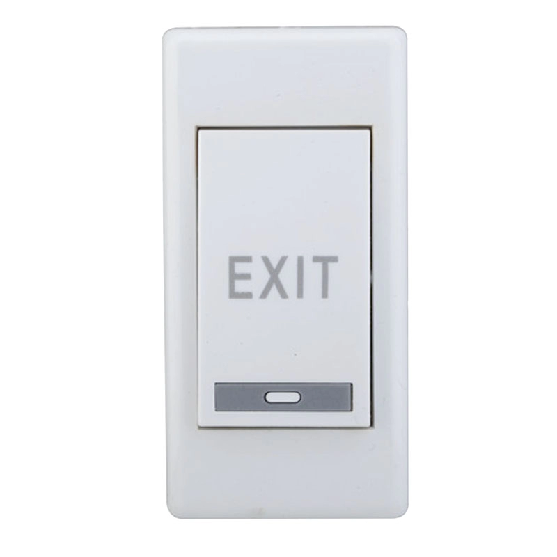 Push button for gate door entry system