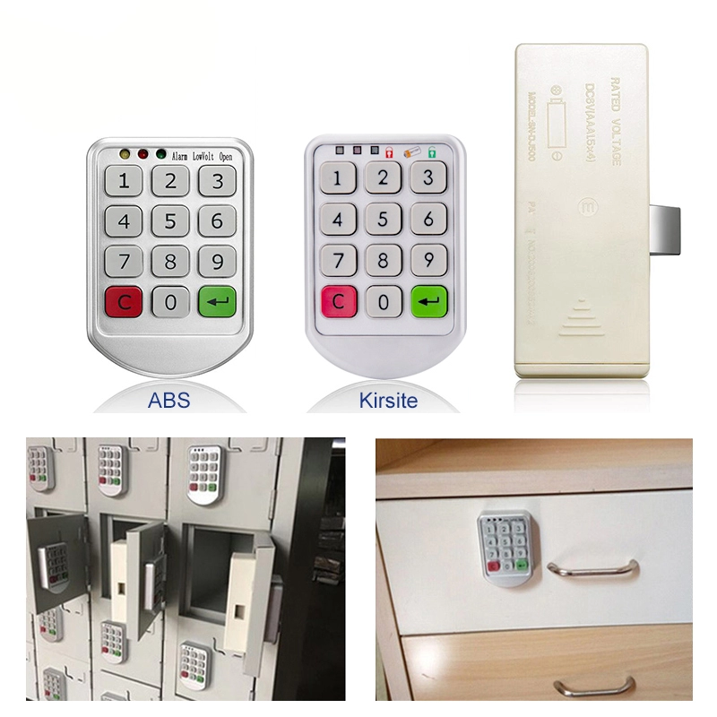 Keyless Digital Electronic Intelligent Password Door Locks Cabinet Door Code Lock