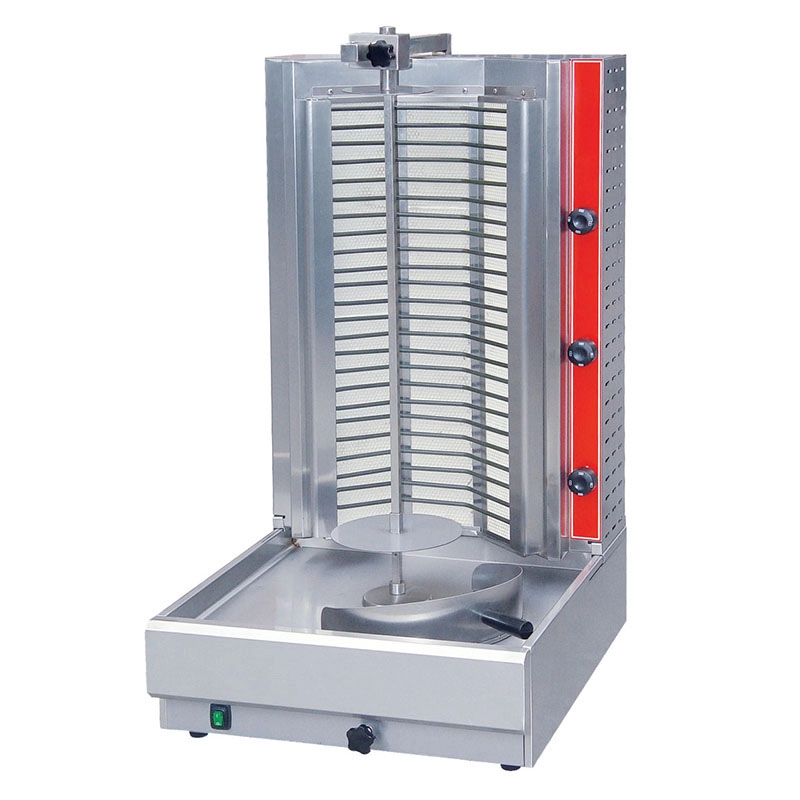 Electric Gyros Doner Kebab Grill Machine 9.9 kW / 380 V