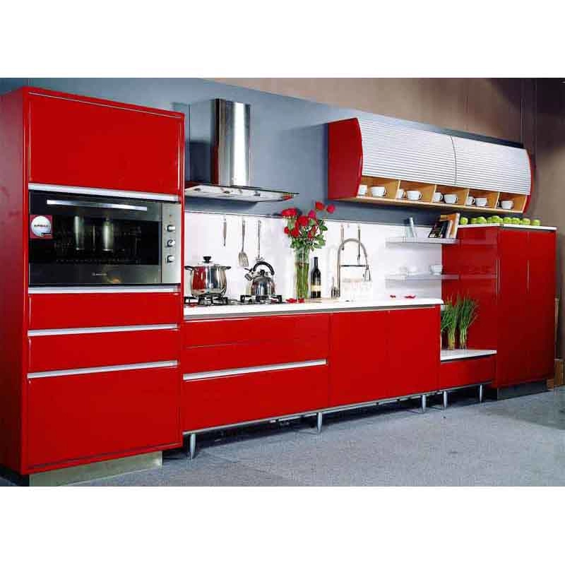 Residential extravagant lacquer kitchen cabinets