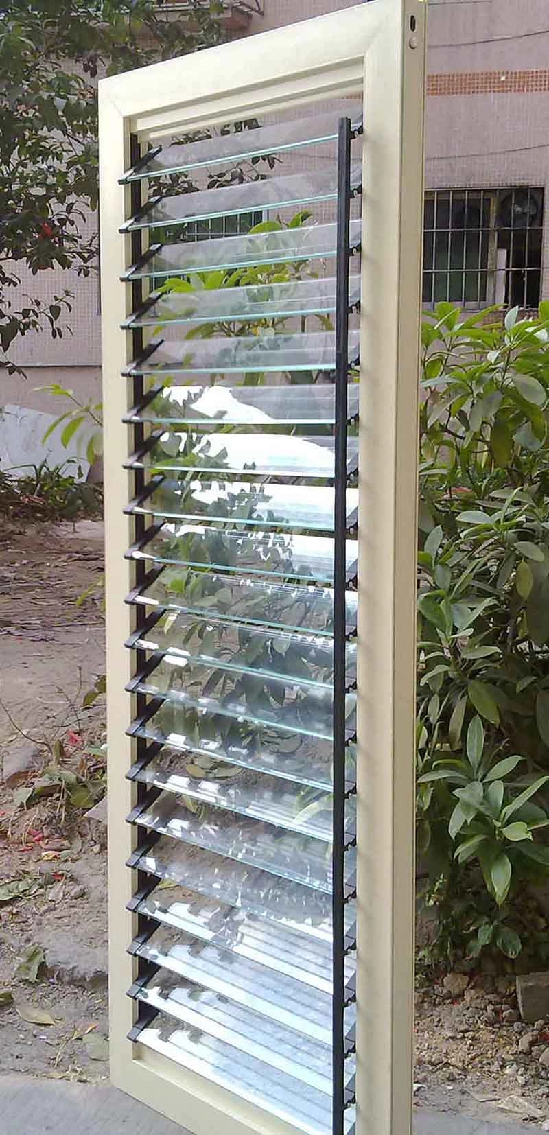 Aluminium shutter outdoor sun shade upvc shutter