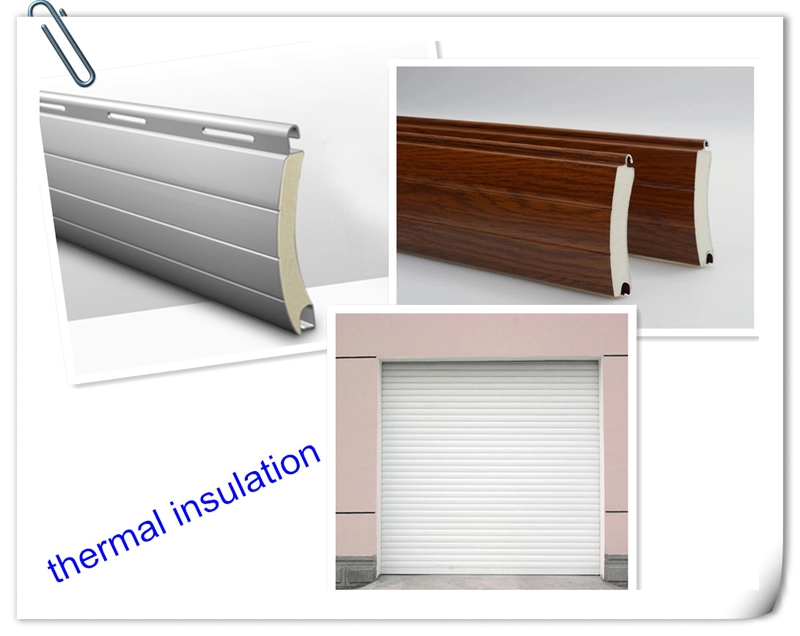 Fashionable design aluminum rolling shutter house window louversgarage doors trinidad