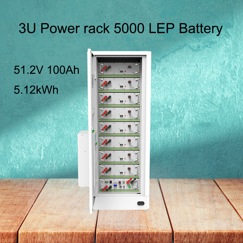 5kWh 10kWh Power Rack 51.2V 100Ah 200Ah Home Battery