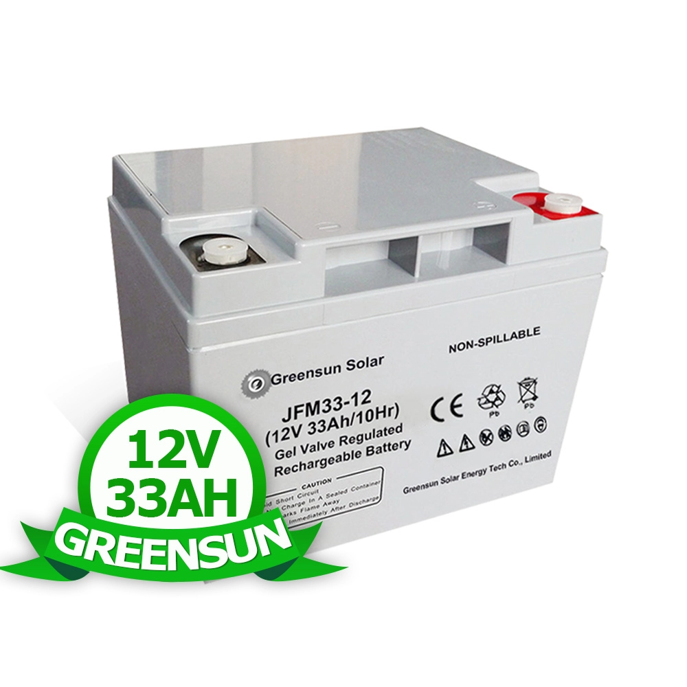 VRLA Battery 12v 33ah Deep Cycle AGM Batteries for Home