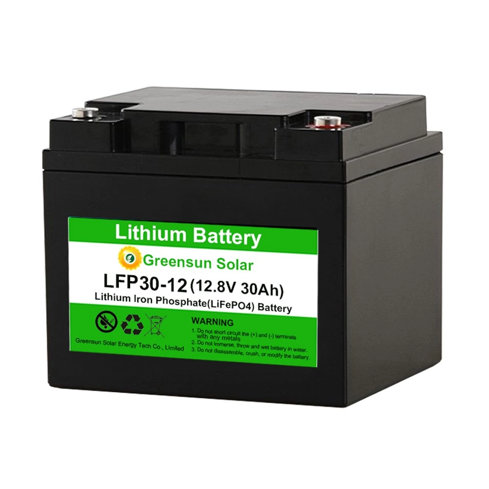 Lifepo4 battery 12v 30ah lithium iron battery