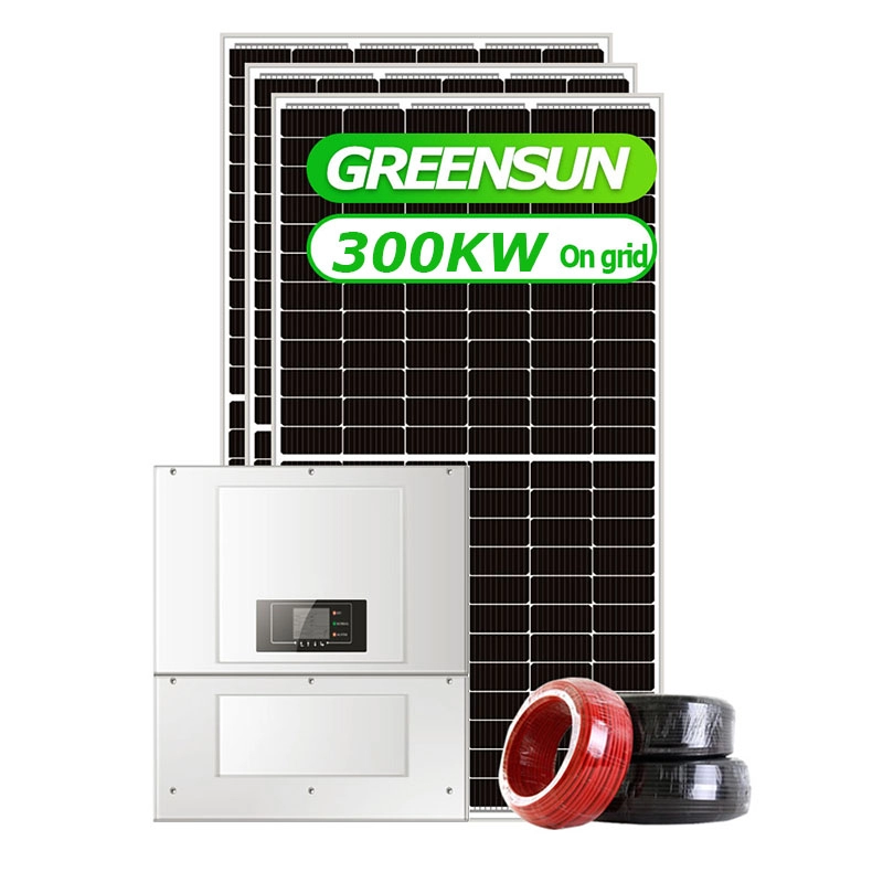 Solar Project 300 KW Solar System Cost Kit Solar 300 KW for Industrial