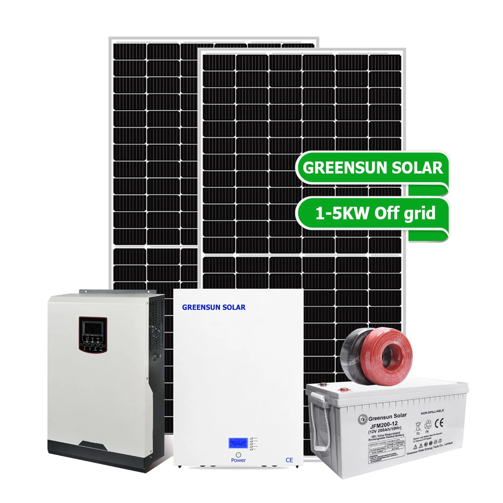 Off Grid 1KW 2KW 3KW 4KW 5KW Home Solar Energy Systems