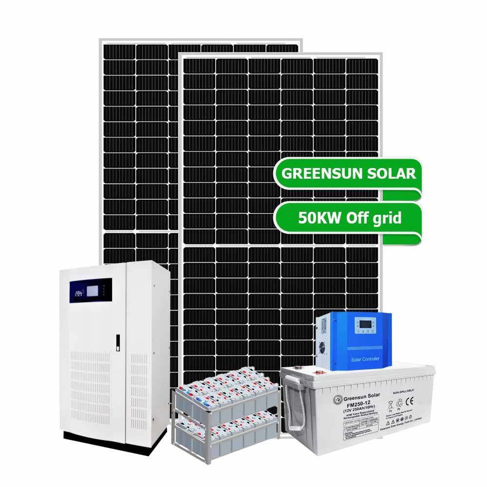 Off Grid Solar Power System 40KW 50KW 60KW 70KW 80KW Battery Energy Storage Solar Eenergy Systems with Lithium Battery