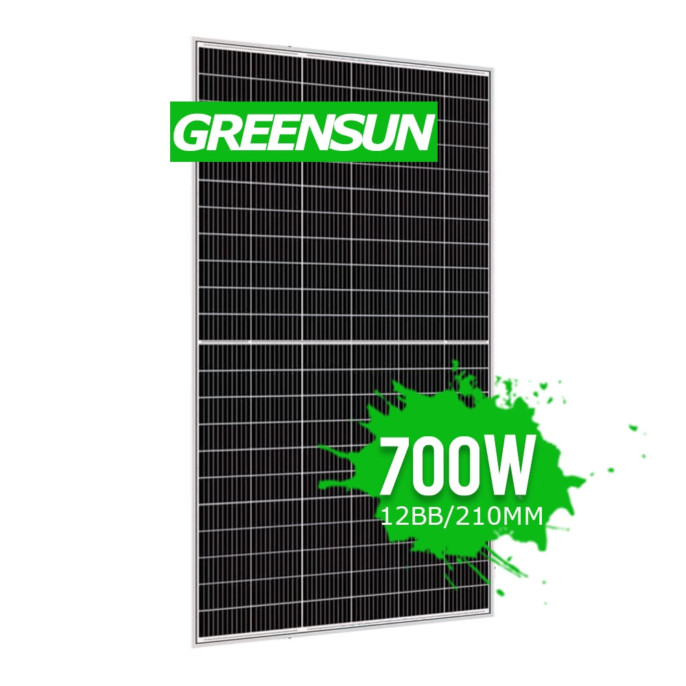 12BB Half Cut Cells Monocrystalline Solar Panels 680W 690W 695W 700W Solar Module