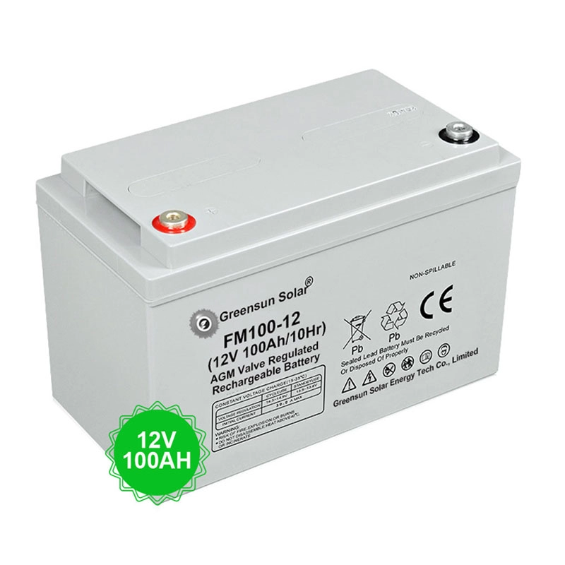 Solar Battery Storage 12v 100ah Deep Cycle Batteries for Sale