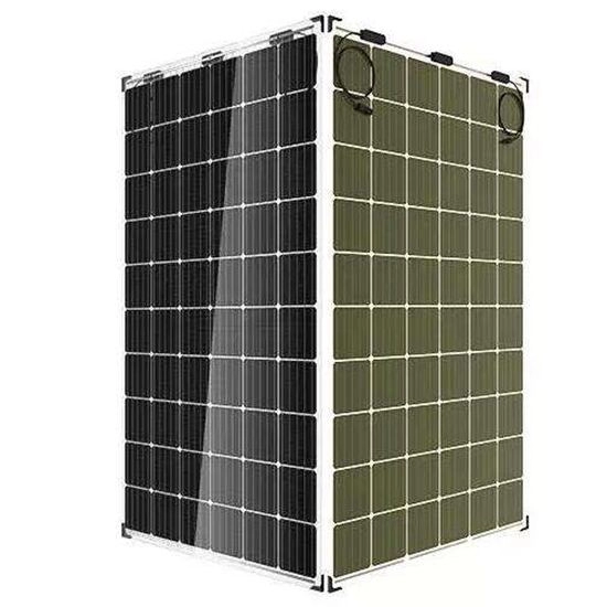 Mono 60cells Photovoltaic 310w 320w 330w Bifacial PERC Double Solar Modules for Sale