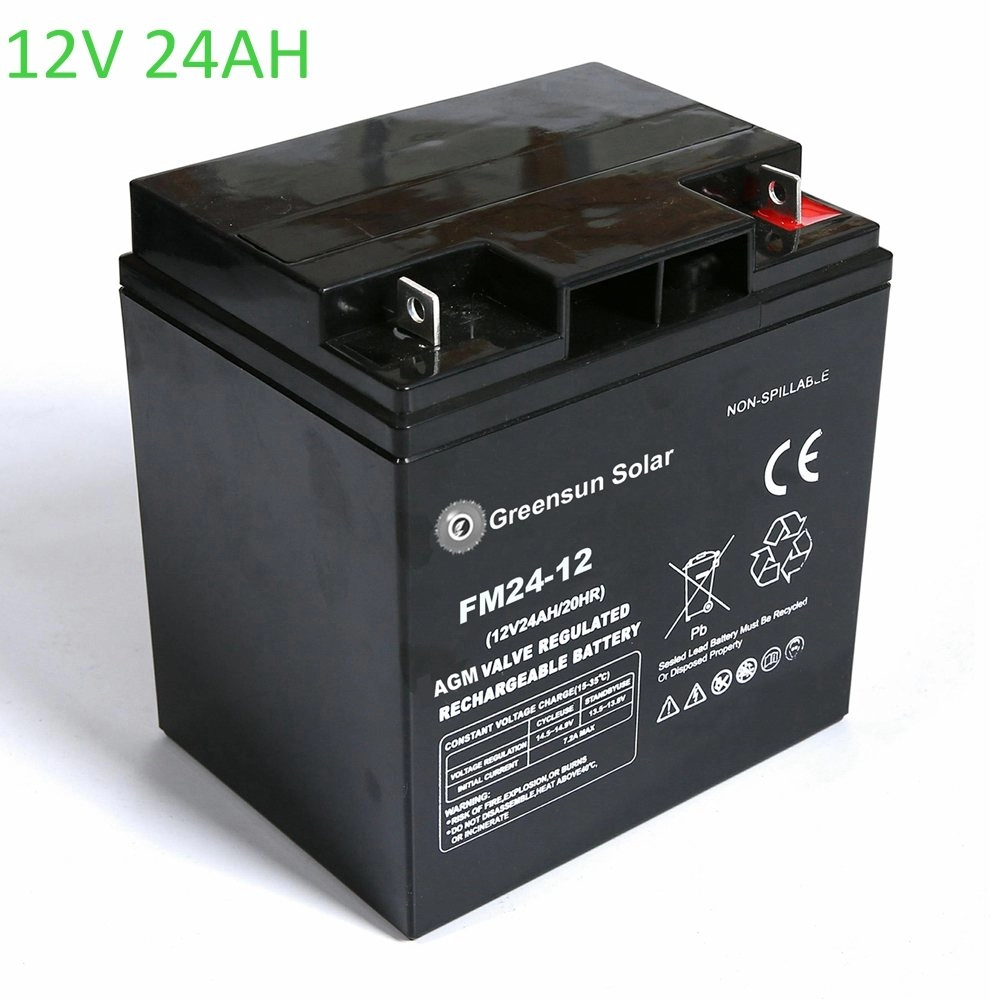 Lead-acid Accumulator 12v 24ah Deep Cycle Battery Pack
