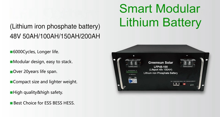 lithium ion battery 48v 1000ah
