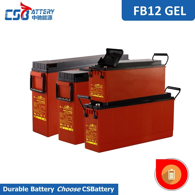 FB12-150G 12V 150AH Front Terminal Slim GEL Batteries