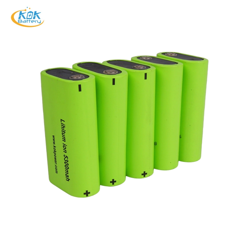 KOK POWER  lithium ion battery cell 18650 3.7v  5000mah 5300mah lithium ion battery cell