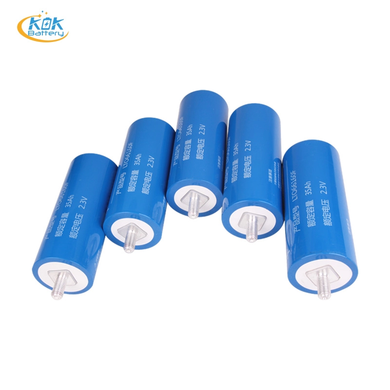 6 minutes fast charge Lithium titanate battery 2.4V 35AH LTO for energy storage boat camper