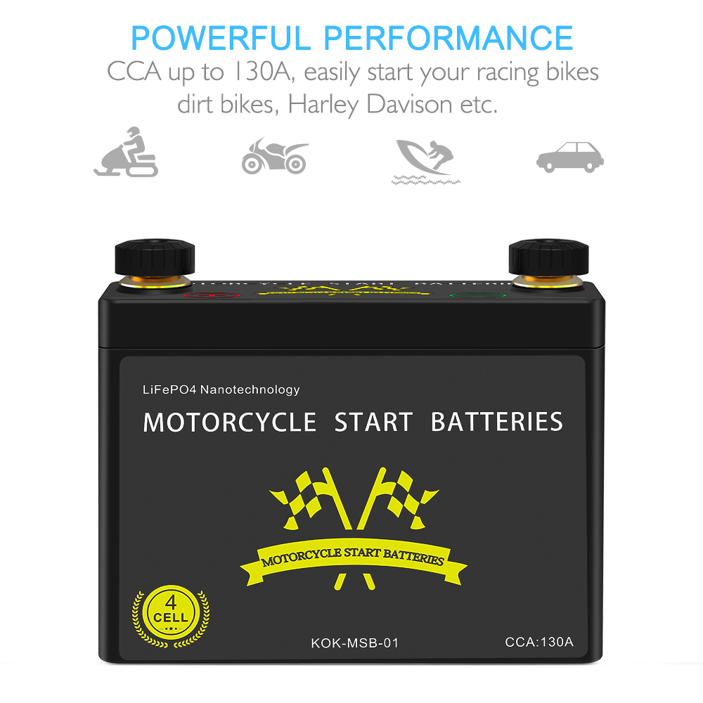 Zero maintenance bike batteries