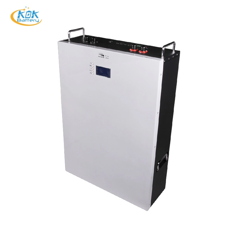 KOK LFP 48V 100Ah Wall-Mounted Type Home Energy Storage System Solar Power Lithium Battery