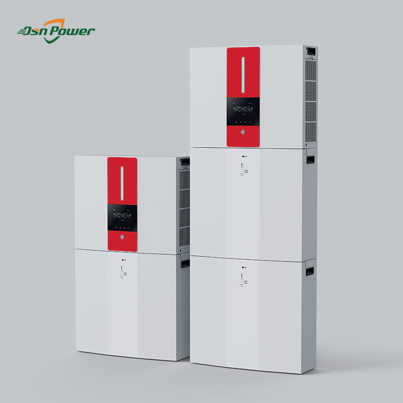 Wall Mount ESS Battery All In One 48V 50KWH Energy Storage Battery Integrated 5.5KW Inverter