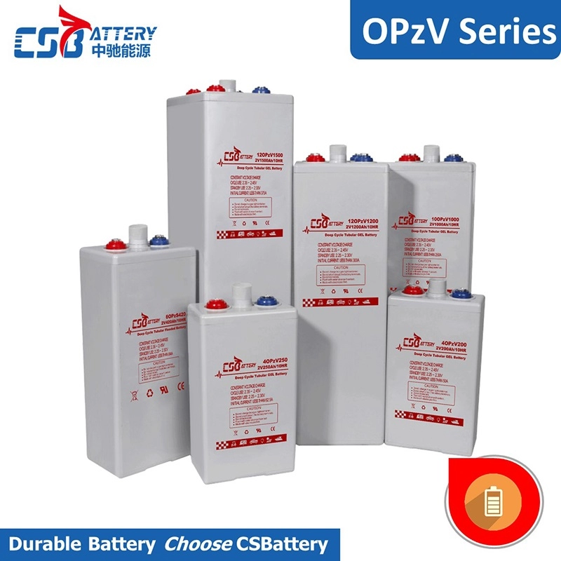 OPzV12-100 12V 100Ah Tubular Deep Cycle Gel OPzV Battery