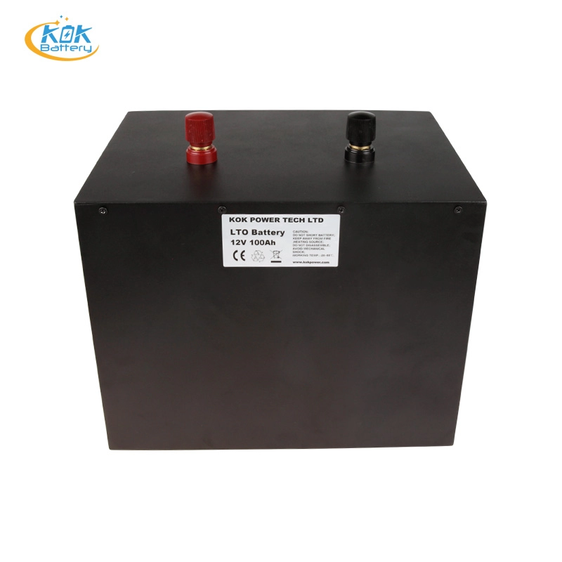 12v 100Ah lithium titanate battery pack for sale LTO battery chemistry Made