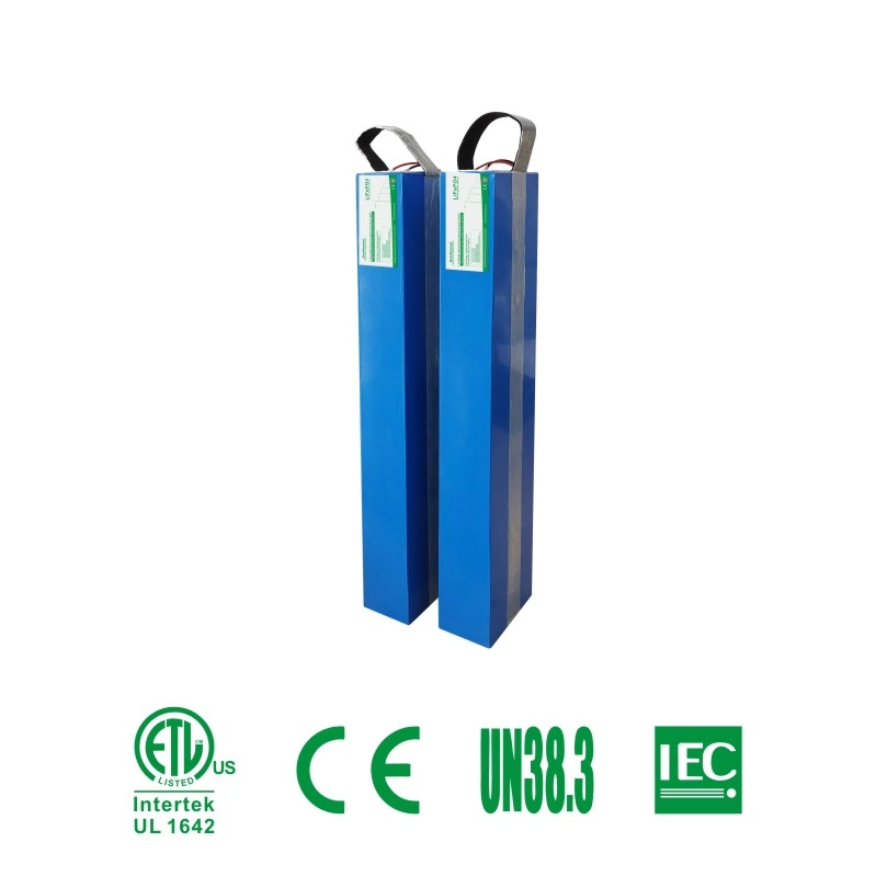 China Factory Lithium 25.6V 55ah LiFePO4 Battery for Solar Street Light