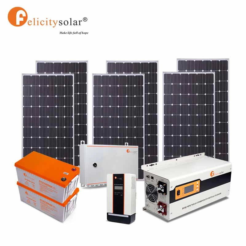 Home Power Off Grid 3500Va 3000W Solar Energy System Price