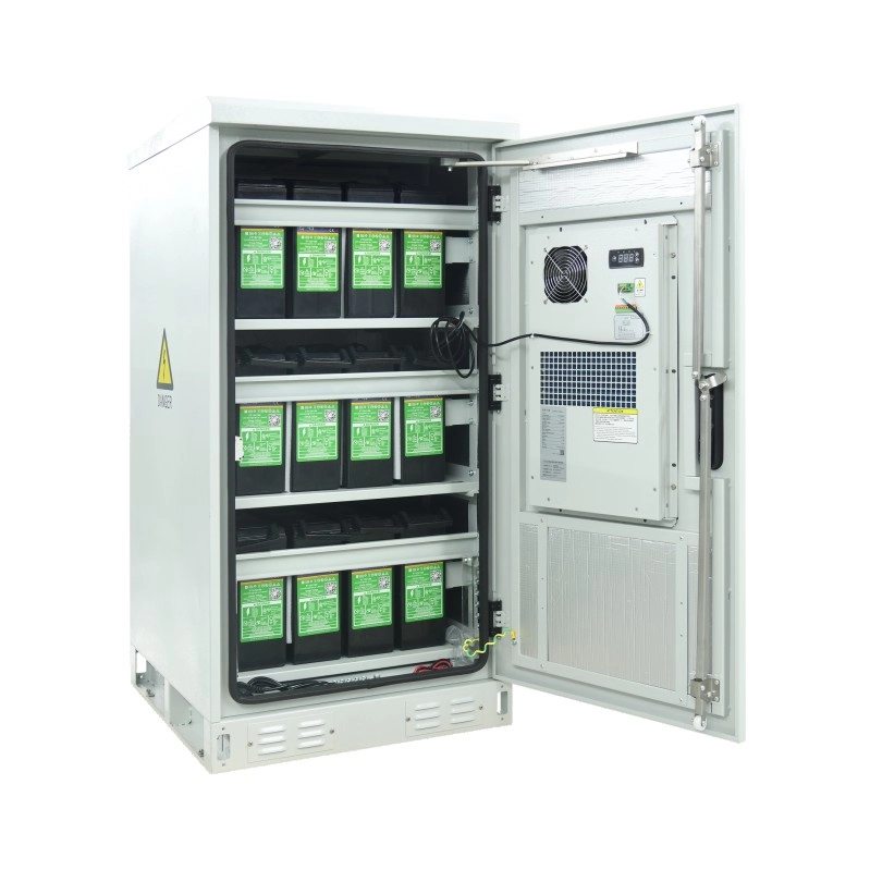 Outdoor Air Conditioning Battery Cabinet for Telecom
