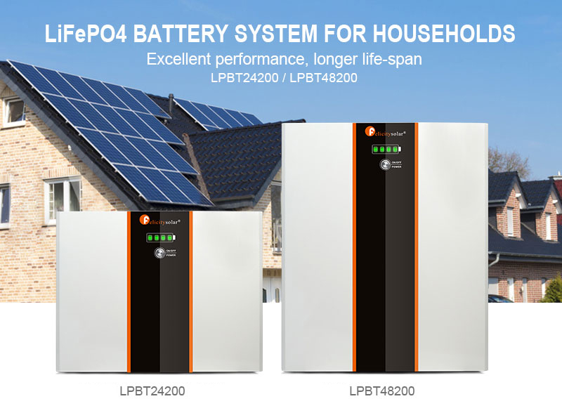 Lithium Battery LPBT24200 3.5KWH LiFePo4 Iron