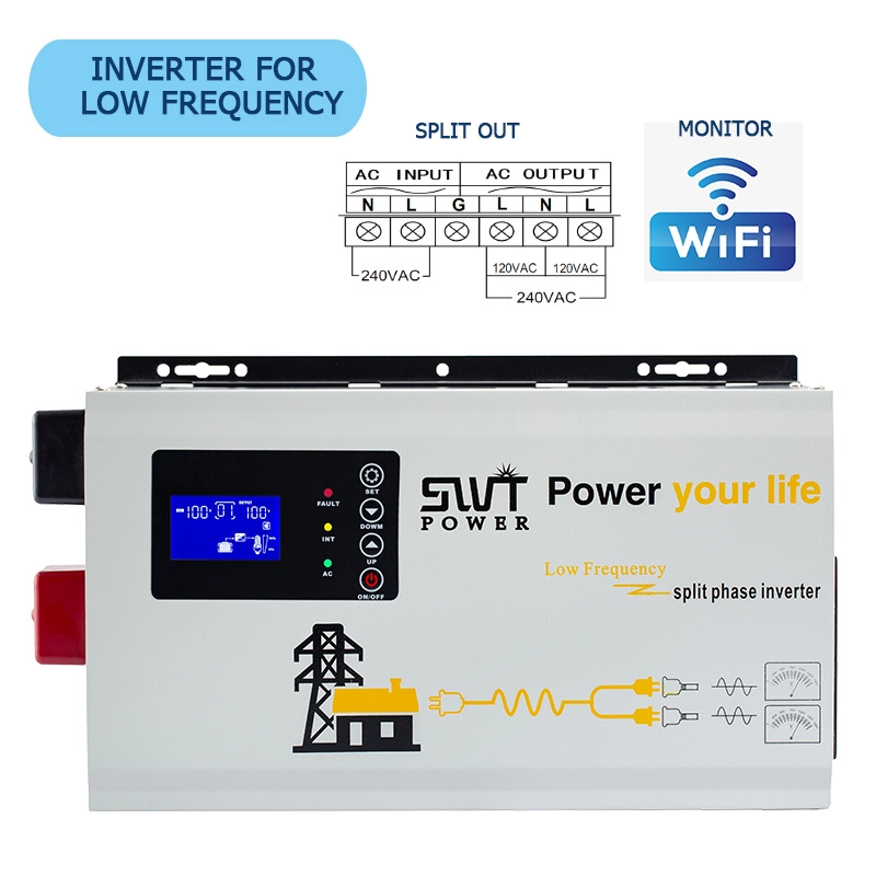 3KW 24V Low Frequency Inverter Pure Sine Wave Solar Inverter with AC Charger